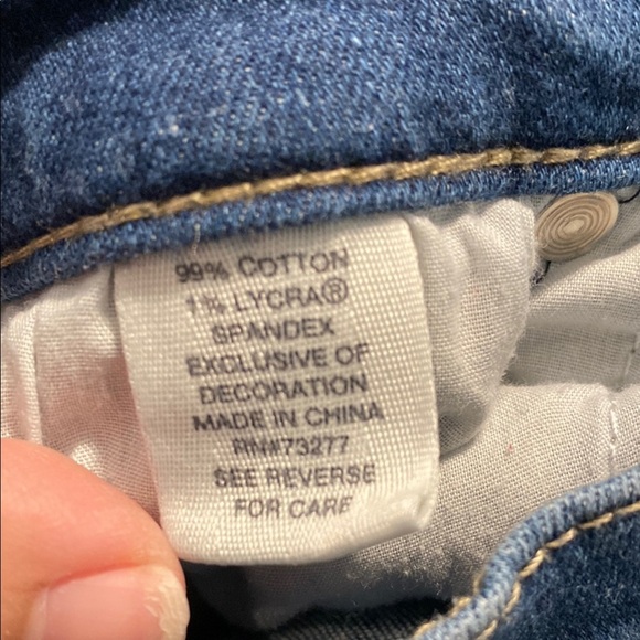 Mudd Blue Skinny Jeans | Distressed | 24” Inseam Size 7 - Picture 8 of 8